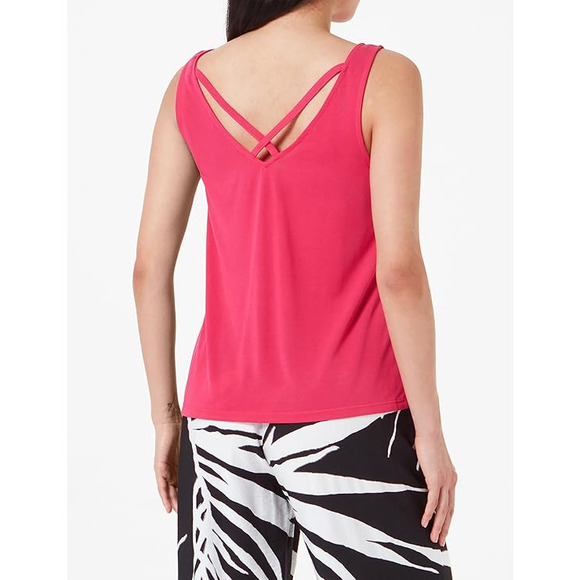 Ideology Women's Pink V-Neck Tank Top - XL - Workout Clothes - Picture 2 of 2